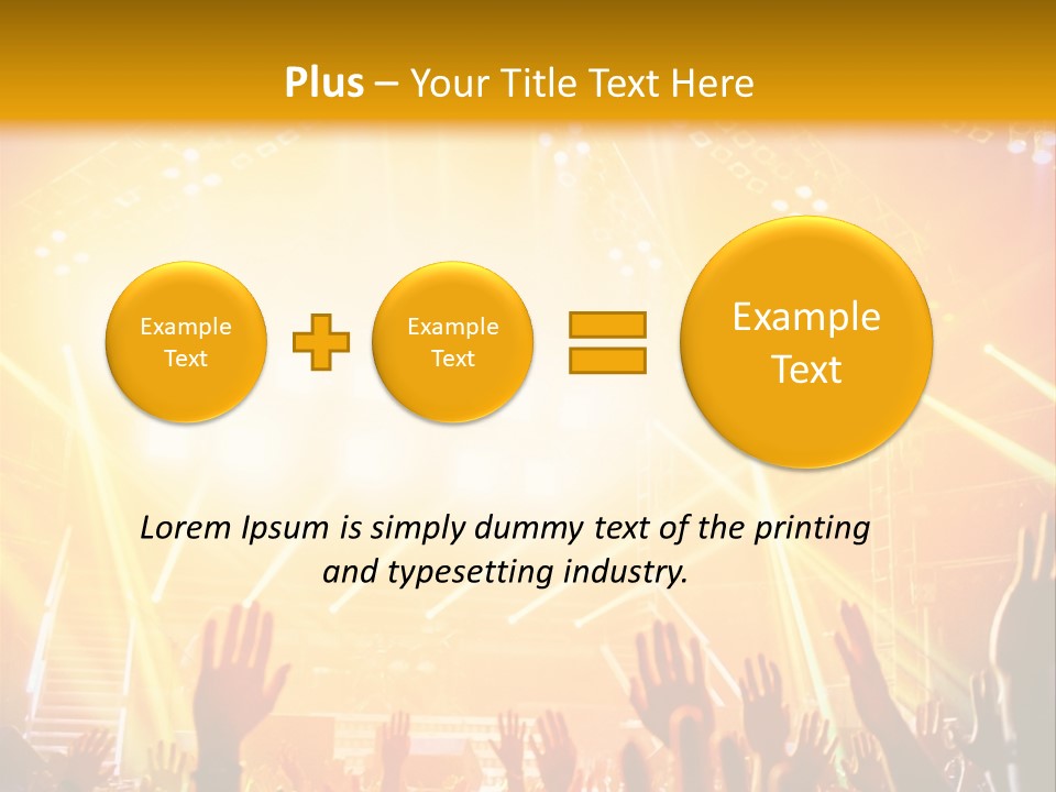 Dance Sound Club PowerPoint Template