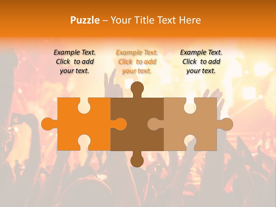 Many Nightclub Red PowerPoint Template