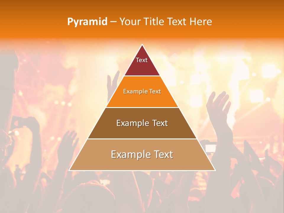 Many Nightclub Red PowerPoint Template