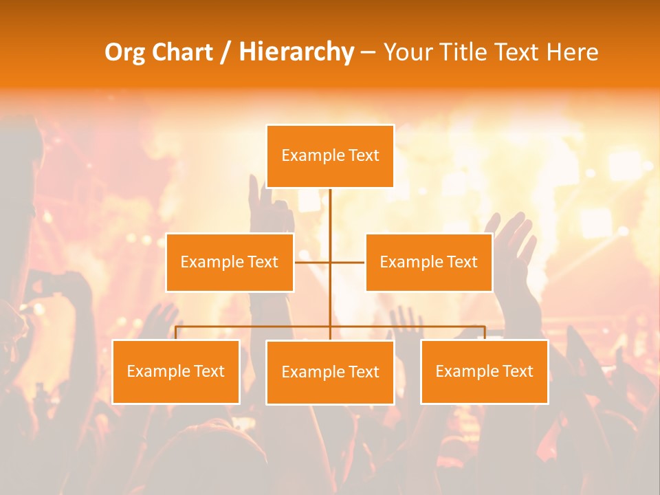 Many Nightclub Red PowerPoint Template