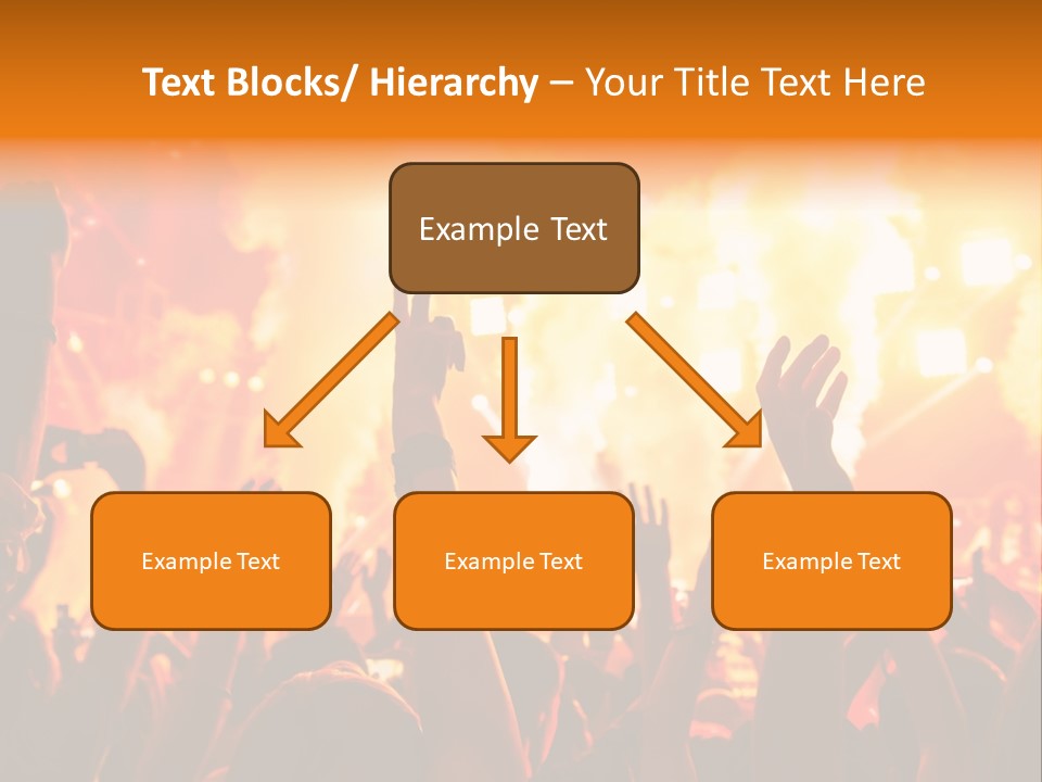 Many Nightclub Red PowerPoint Template