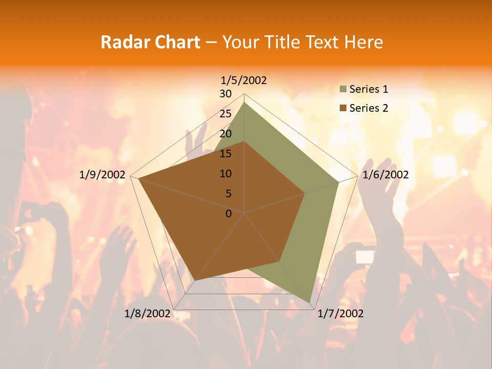 Many Nightclub Red PowerPoint Template