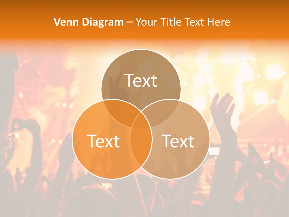 Many Nightclub Red PowerPoint Template