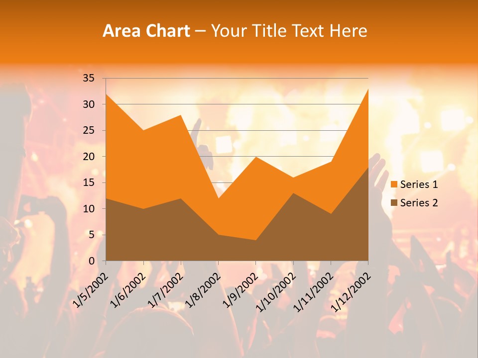 Many Nightclub Red PowerPoint Template