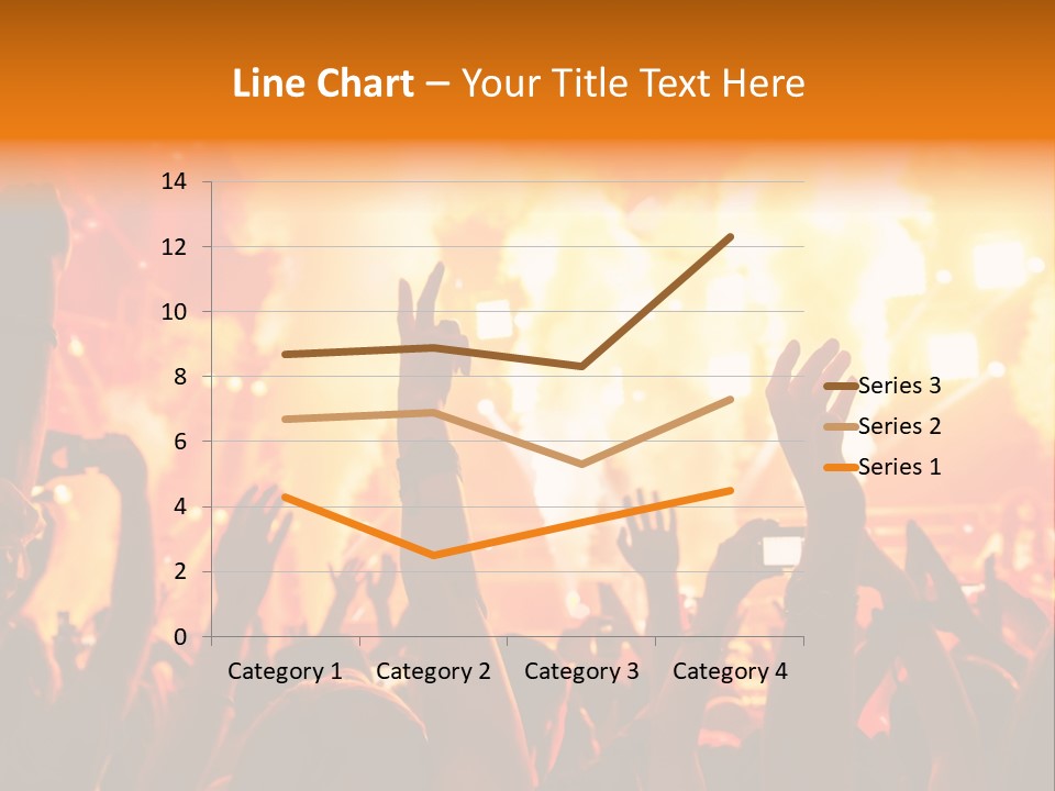 Many Nightclub Red PowerPoint Template