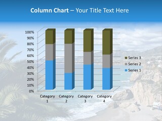 Summer Holiday Water PowerPoint Template