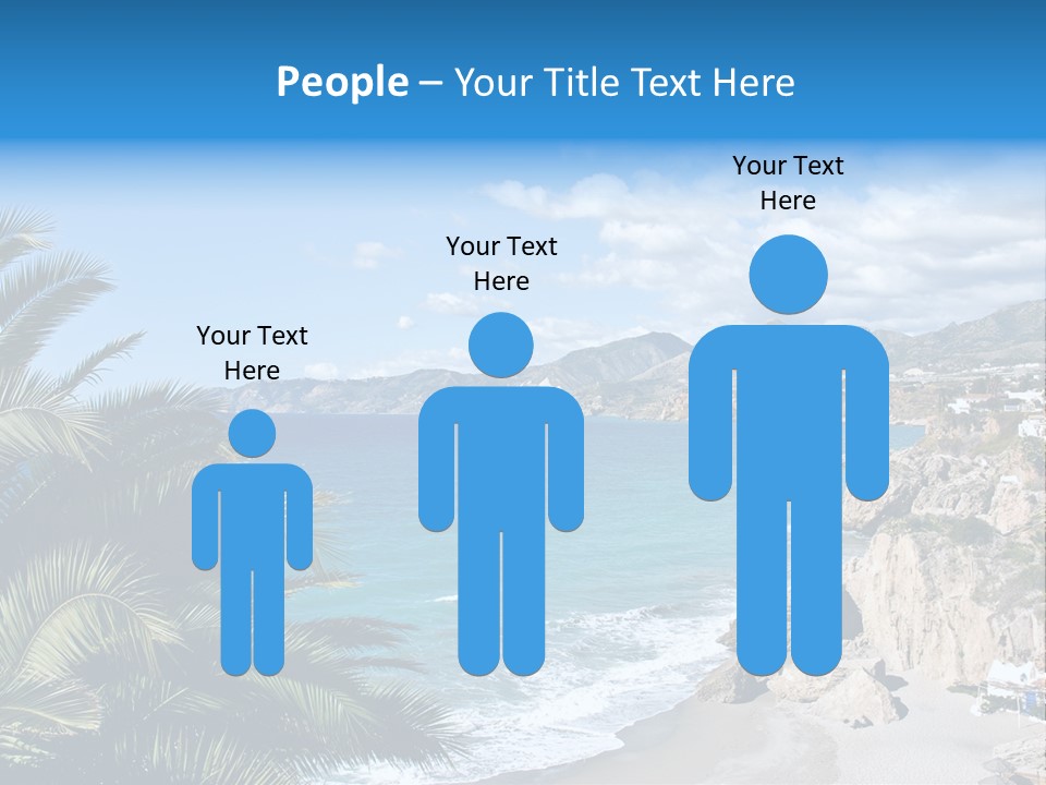 Summer Holiday Water PowerPoint Template