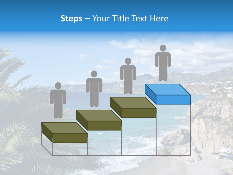 Summer Holiday Water PowerPoint Template