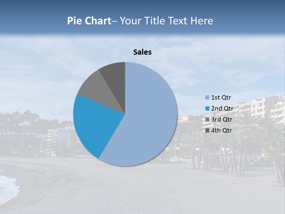 South Aerial Blue PowerPoint Template