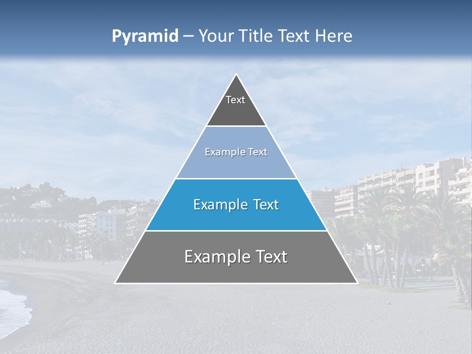 South Aerial Blue PowerPoint Template