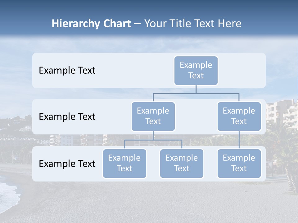 South Aerial Blue PowerPoint Template