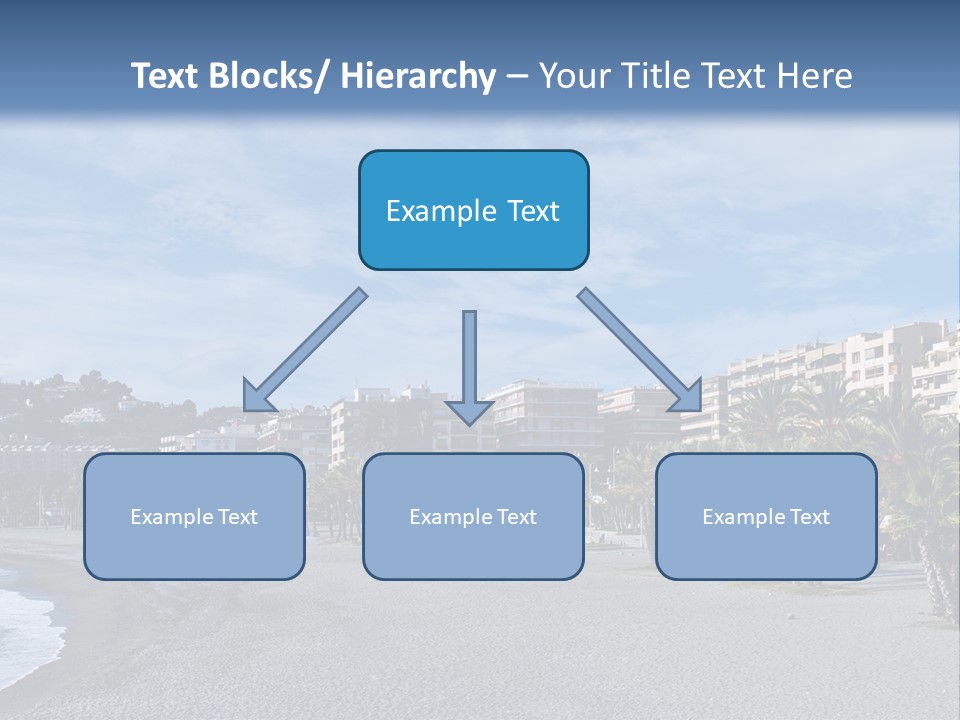 South Aerial Blue PowerPoint Template