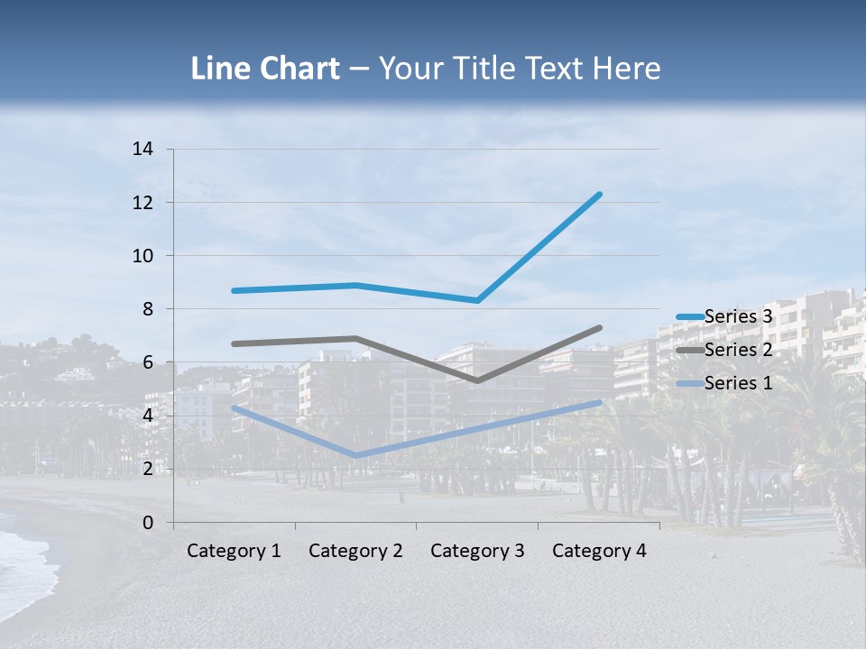 South Aerial Blue PowerPoint Template