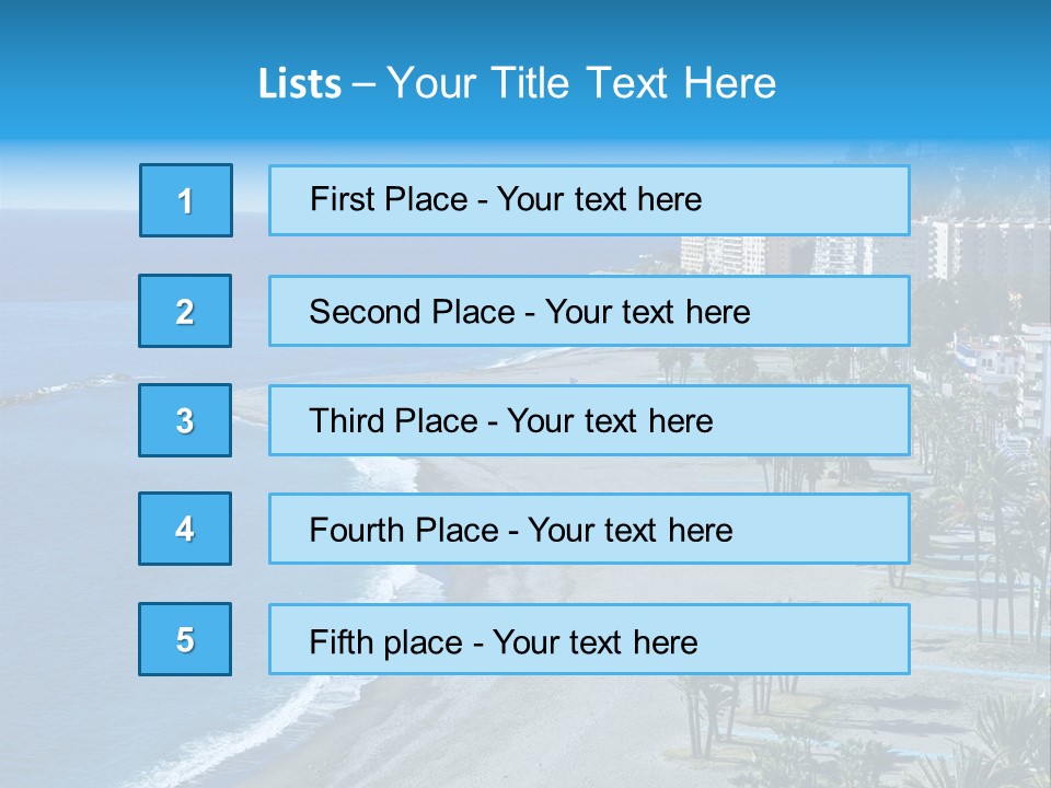 Scene Andaluzia Tropical PowerPoint Template