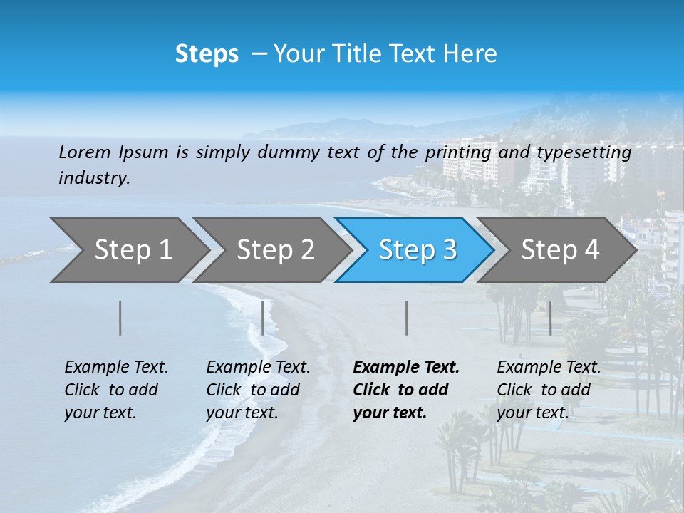 Scene Andaluzia Tropical PowerPoint Template