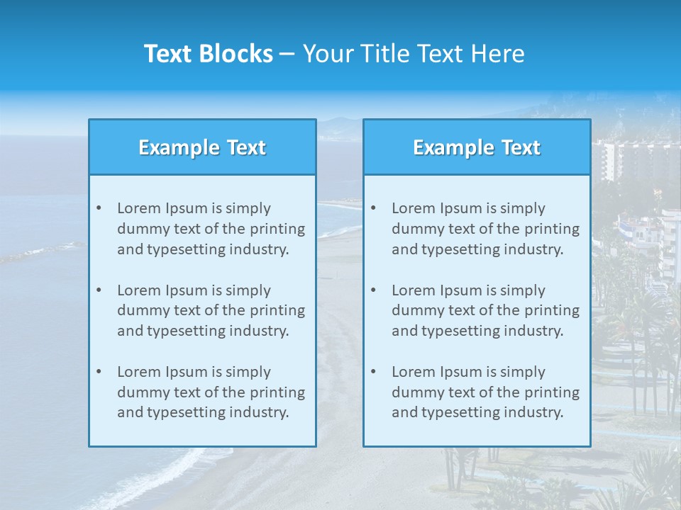 Scene Andaluzia Tropical PowerPoint Template