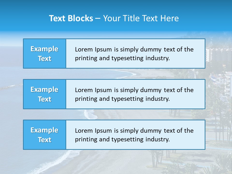 Scene Andaluzia Tropical PowerPoint Template