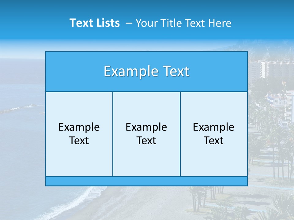 Scene Andaluzia Tropical PowerPoint Template