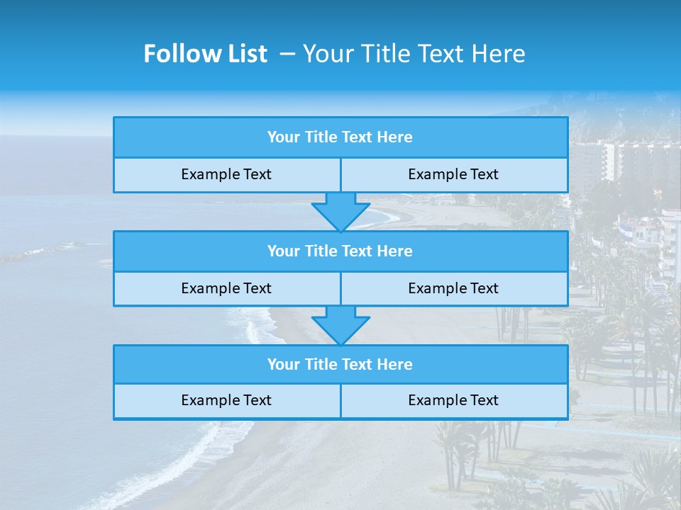 Scene Andaluzia Tropical PowerPoint Template