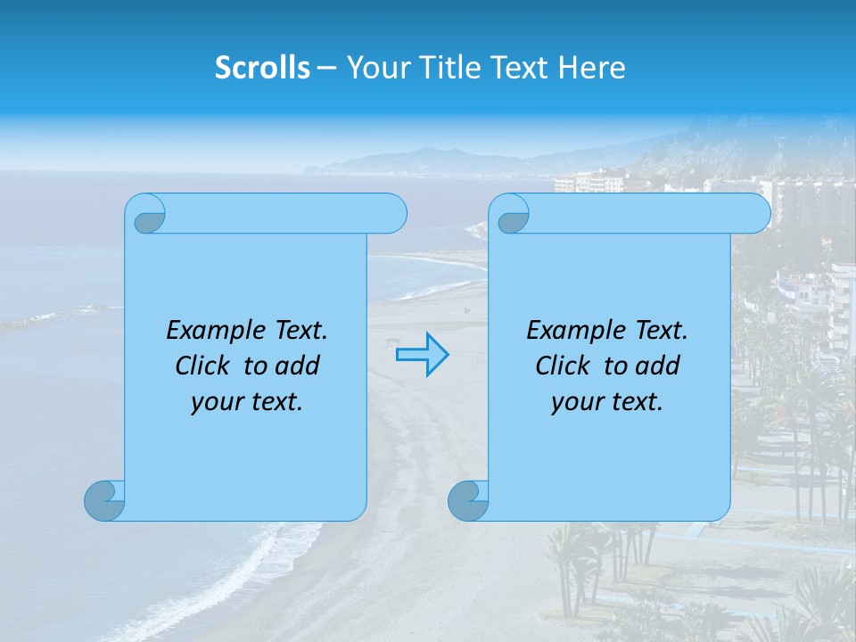 Scene Andaluzia Tropical PowerPoint Template