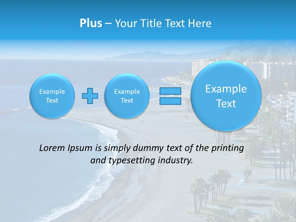 Scene Andaluzia Tropical PowerPoint Template