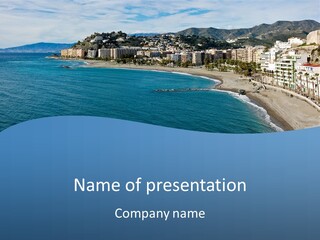 Del Location Coastline PowerPoint Template