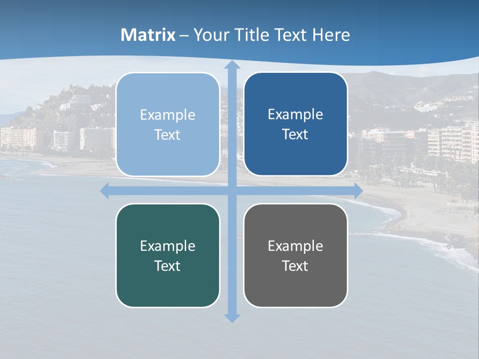 Del Location Coastline PowerPoint Template