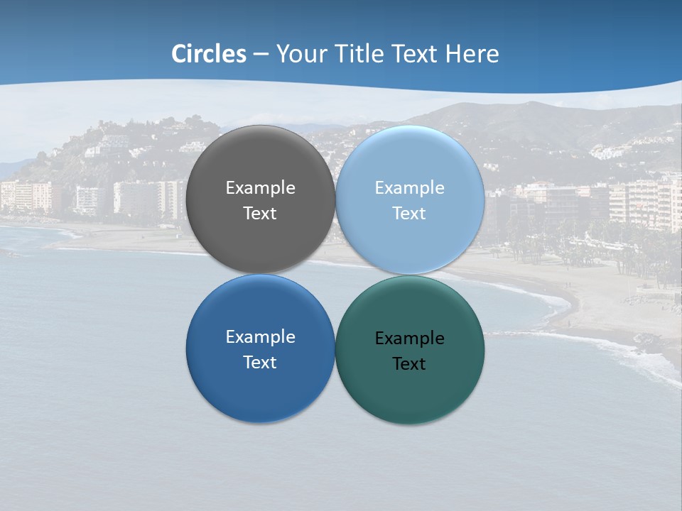 Del Location Coastline PowerPoint Template