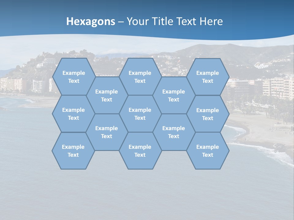 Del Location Coastline PowerPoint Template