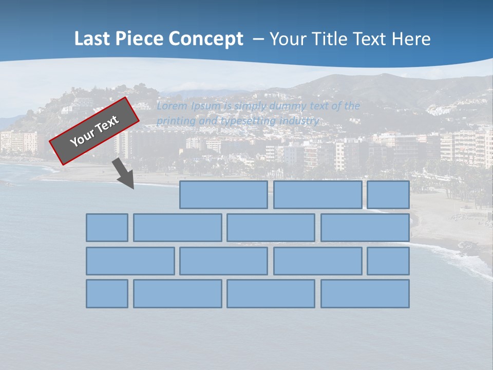Del Location Coastline PowerPoint Template