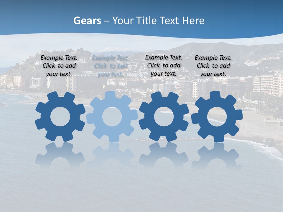 Del Location Coastline PowerPoint Template