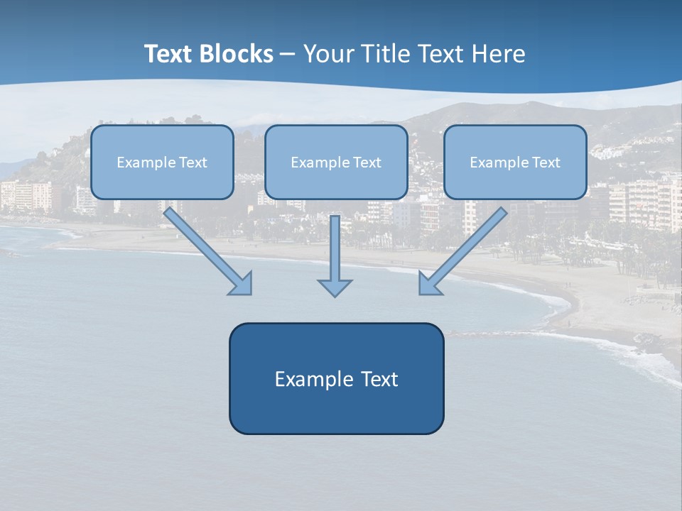 Del Location Coastline PowerPoint Template