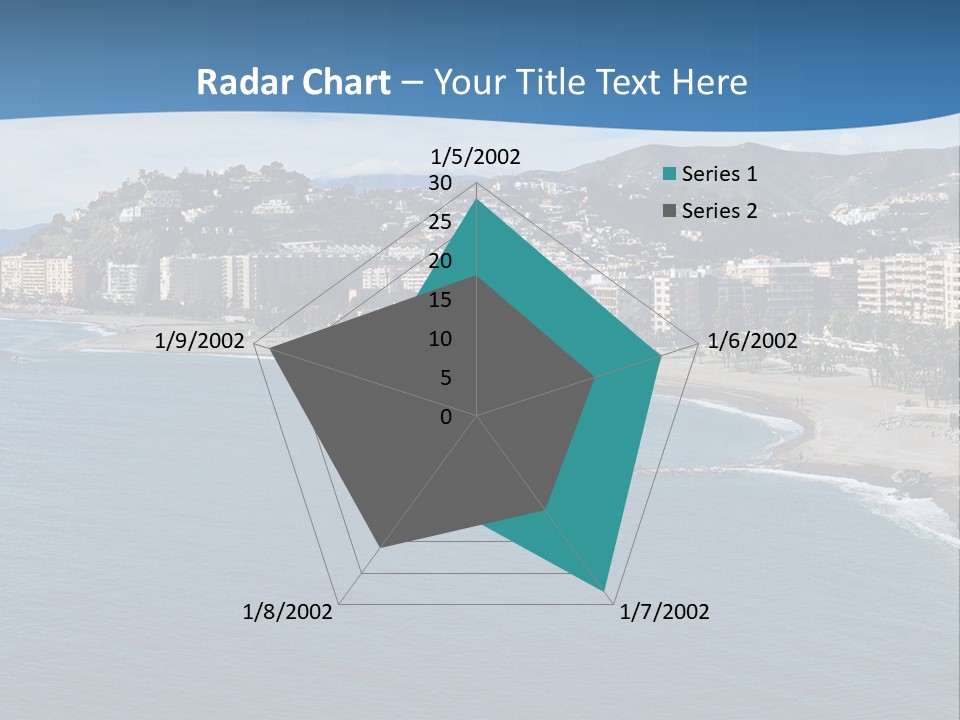 Del Location Coastline PowerPoint Template
