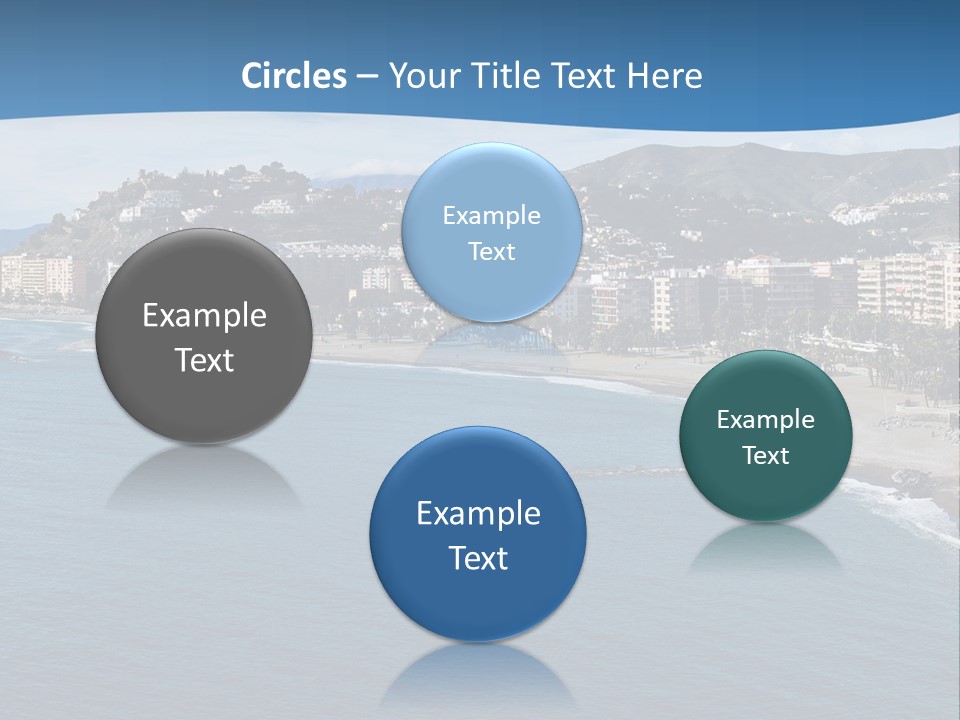 Del Location Coastline PowerPoint Template