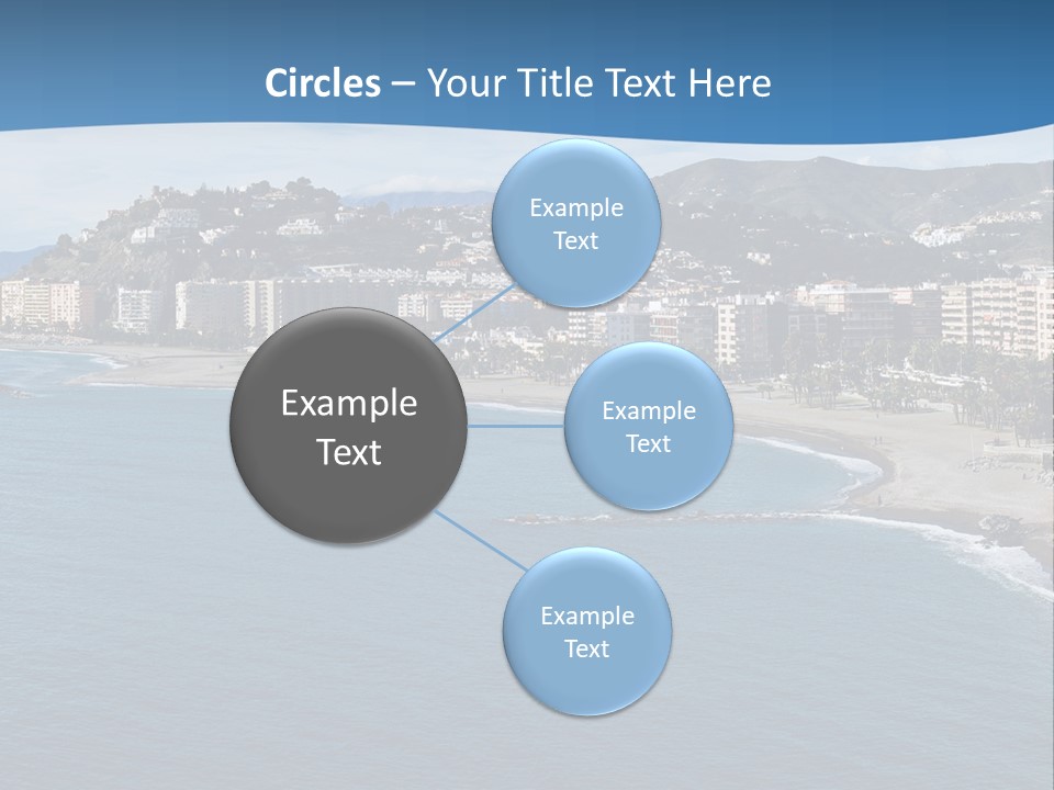 Del Location Coastline PowerPoint Template