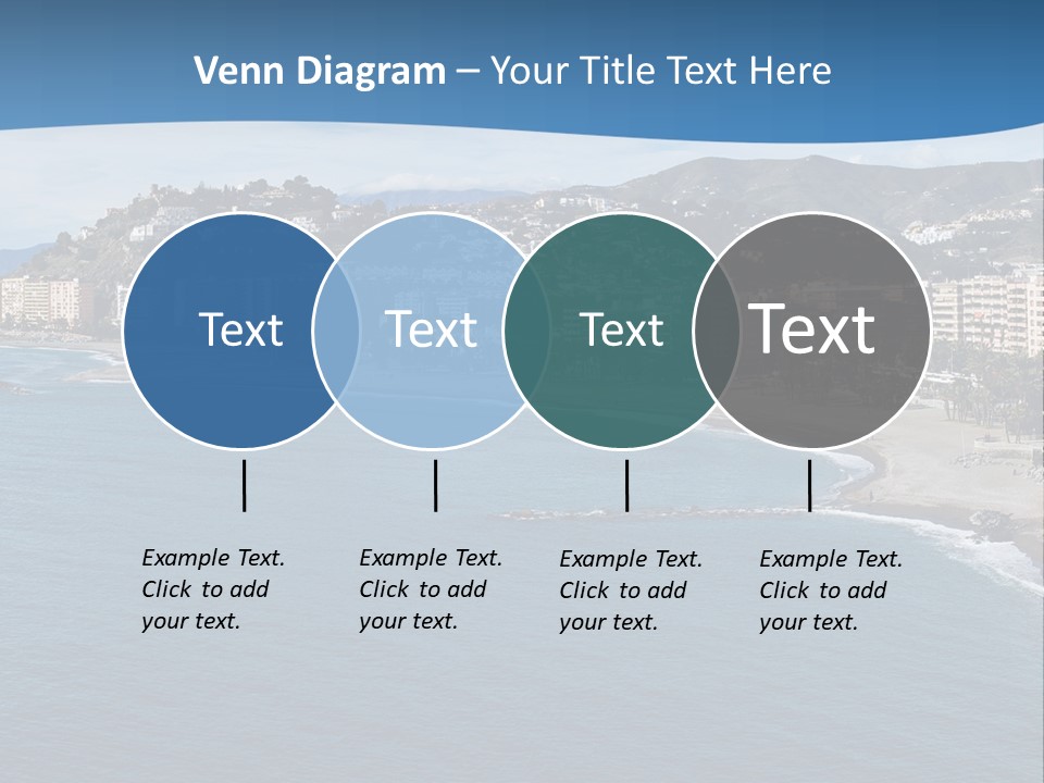 Del Location Coastline PowerPoint Template