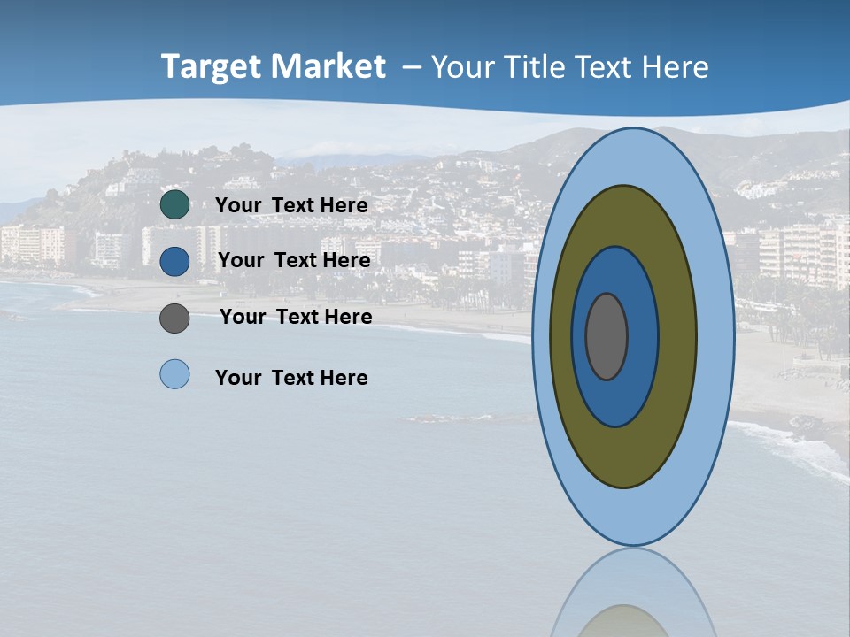 Del Location Coastline PowerPoint Template