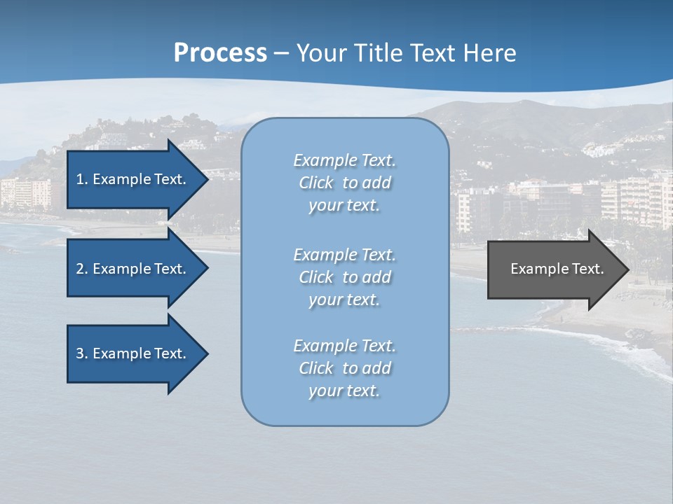 Del Location Coastline PowerPoint Template