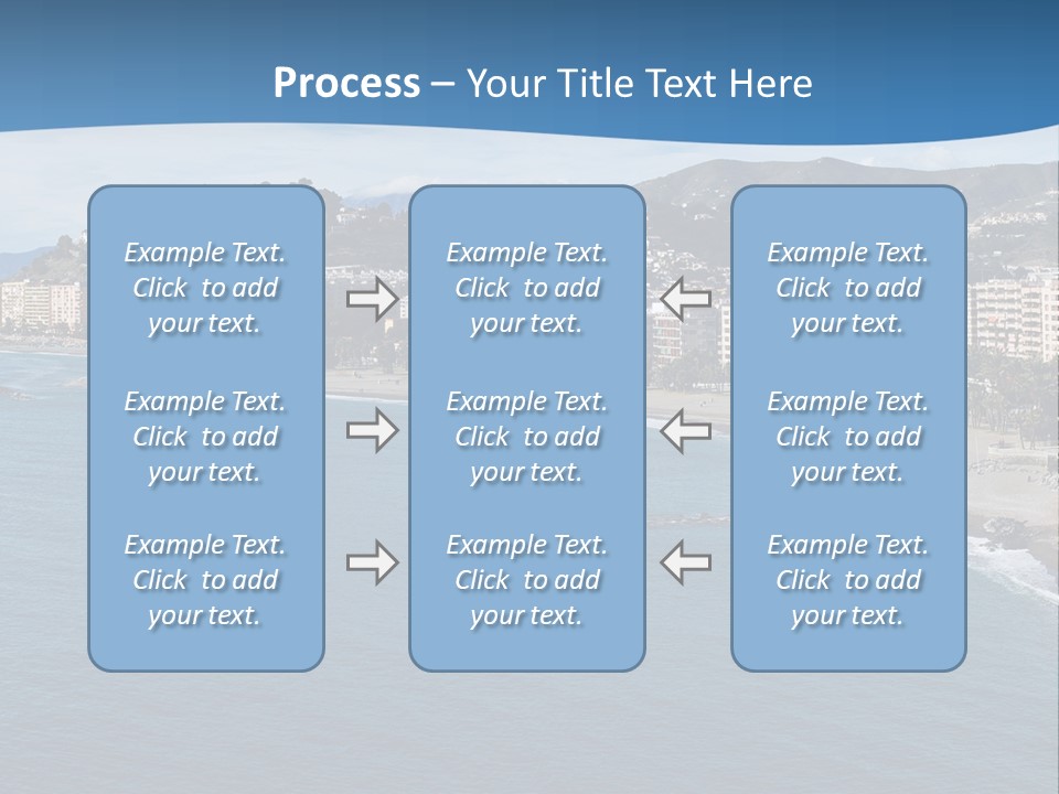 Del Location Coastline PowerPoint Template