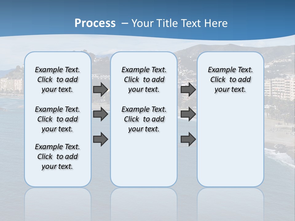 Del Location Coastline PowerPoint Template