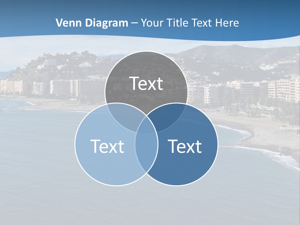 Del Location Coastline PowerPoint Template