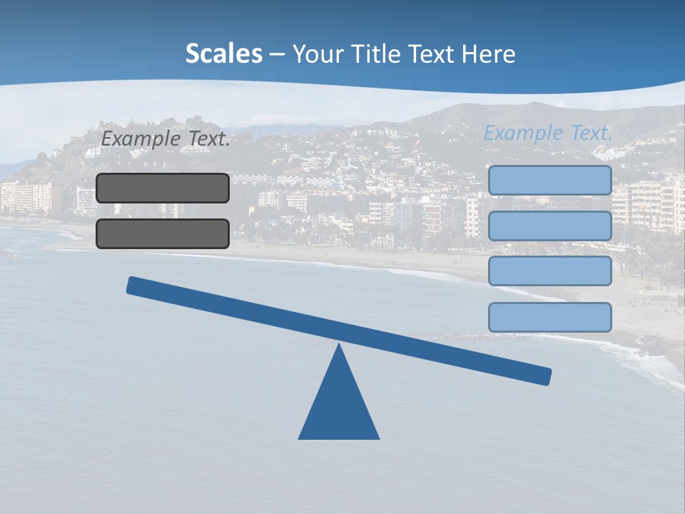 Del Location Coastline PowerPoint Template