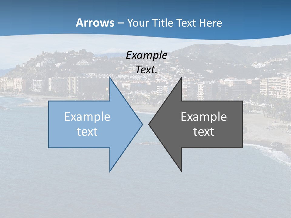 Del Location Coastline PowerPoint Template