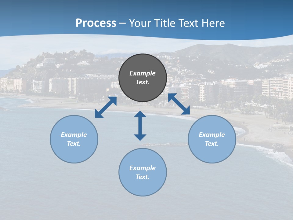 Del Location Coastline PowerPoint Template