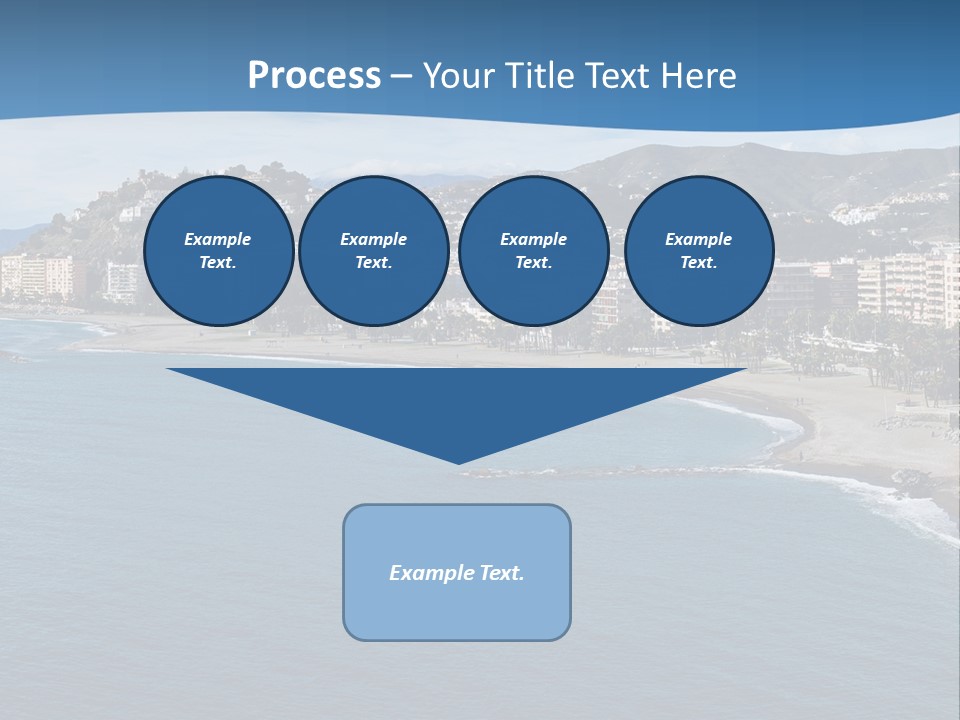 Del Location Coastline PowerPoint Template