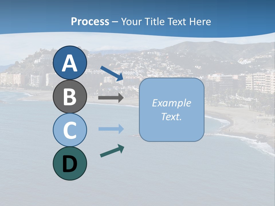 Del Location Coastline PowerPoint Template