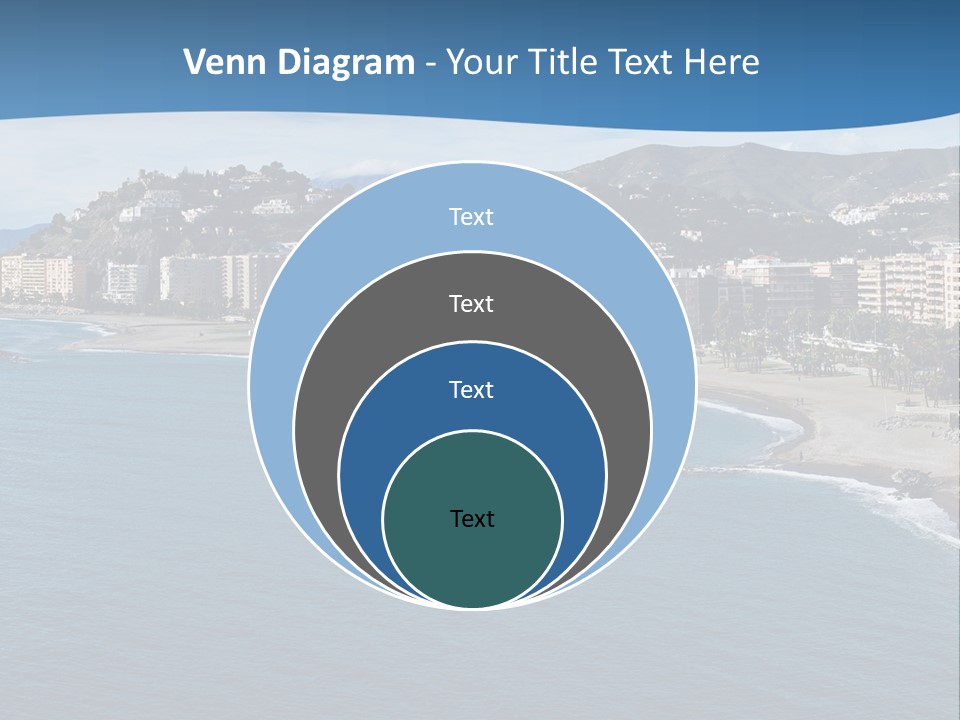Del Location Coastline PowerPoint Template