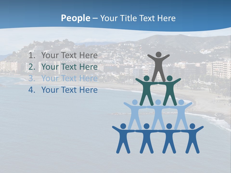 Del Location Coastline PowerPoint Template