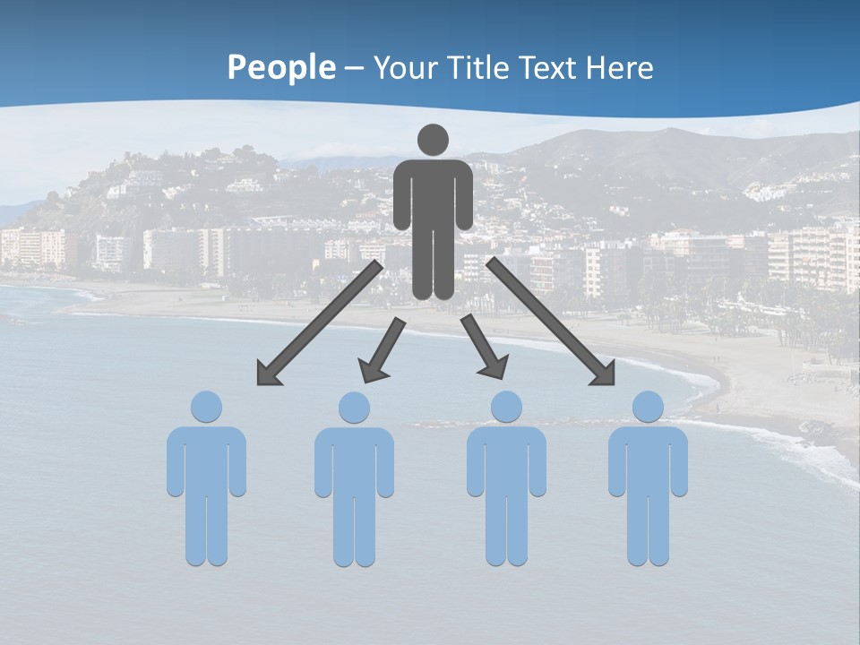 Del Location Coastline PowerPoint Template