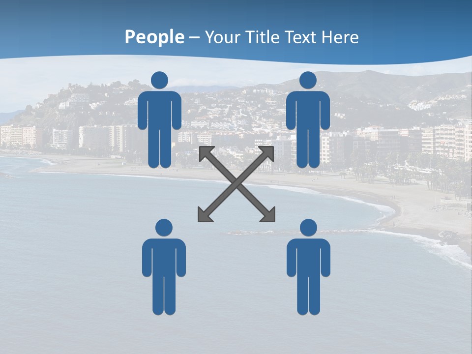 Del Location Coastline PowerPoint Template